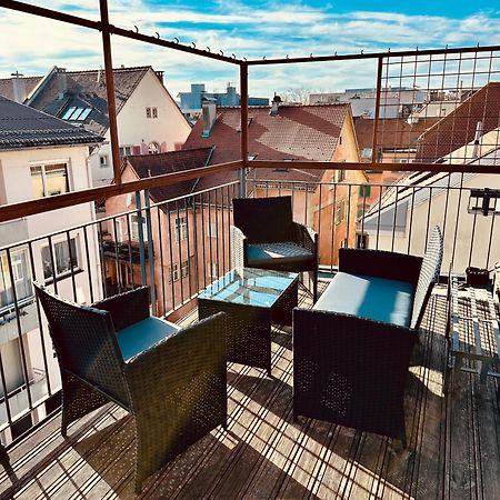 Zentrale Wohnung Mit Dachterasse Bregenz Dış mekan fotoğraf