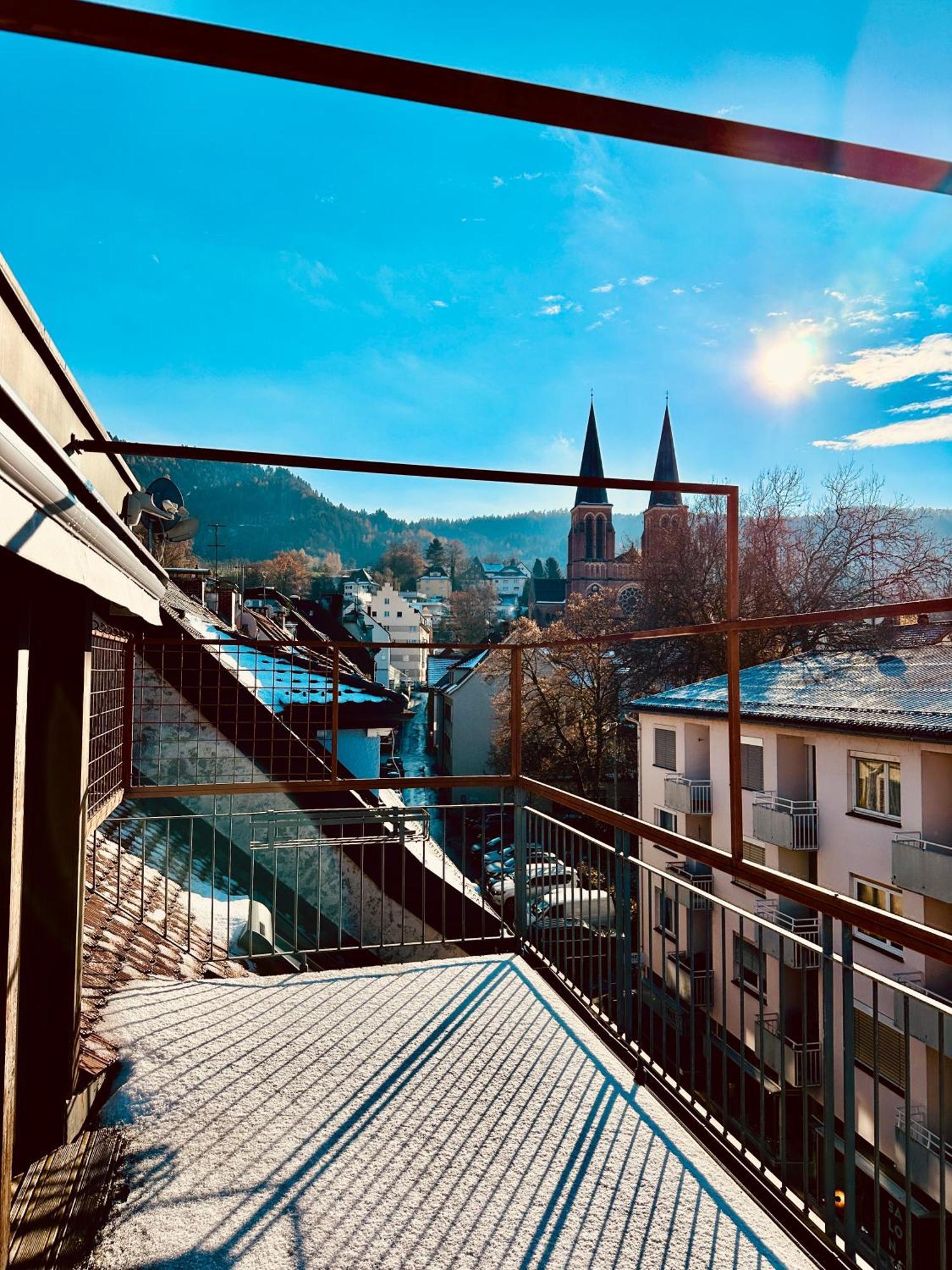 Zentrale Wohnung Mit Dachterasse Bregenz Dış mekan fotoğraf