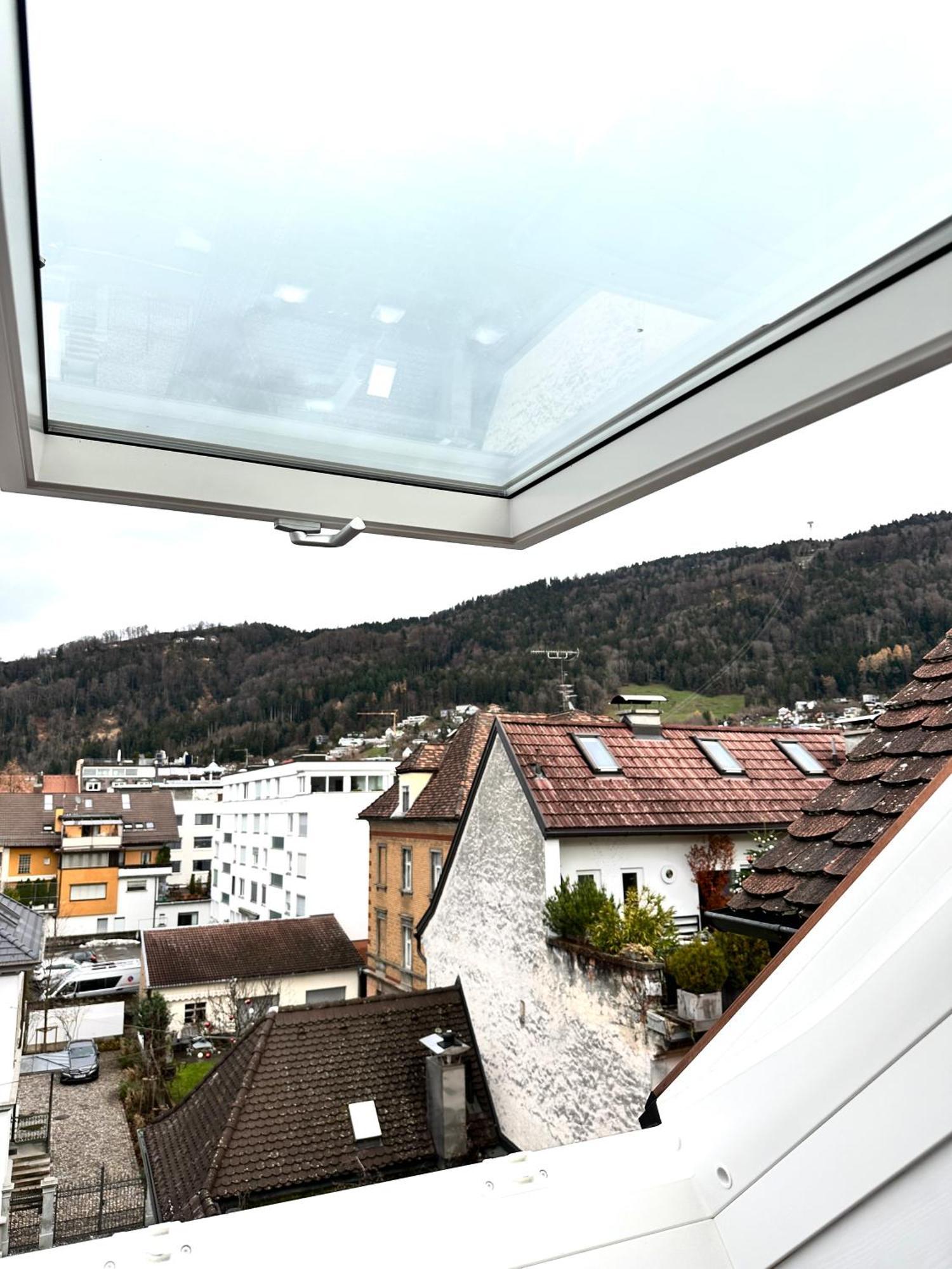 Zentrale Wohnung Mit Dachterasse Bregenz Dış mekan fotoğraf